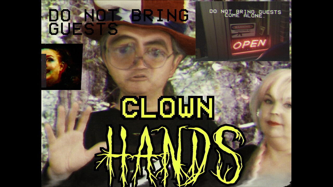 Clown Hands! ORDER YOURS TODAY! 🧟🎈 #analoghorror #creepy #creepypasta #wtf #creepyvhs