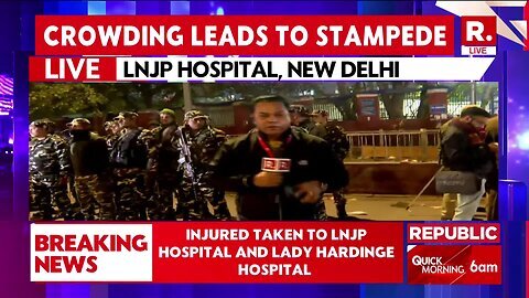 New Delhi Railway Station Stampede_ NDRF Team Arrives At New Delhi Railway Station