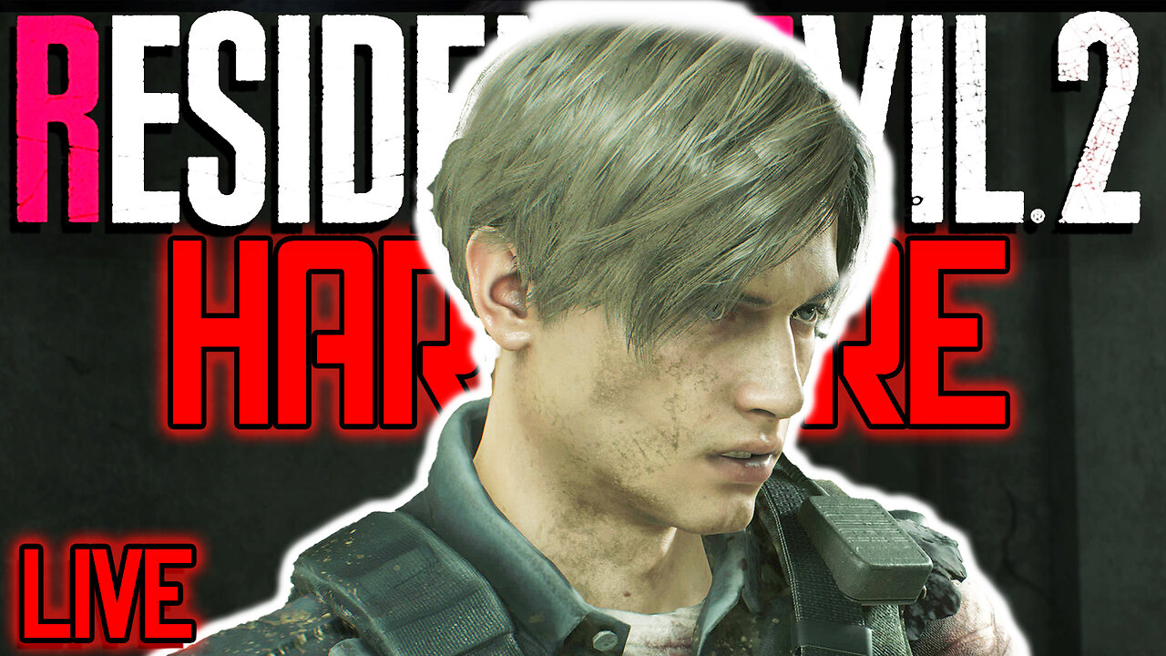 RESIDENT EVIL 2 REMAKE : LEON | HARDCORE - LIVE