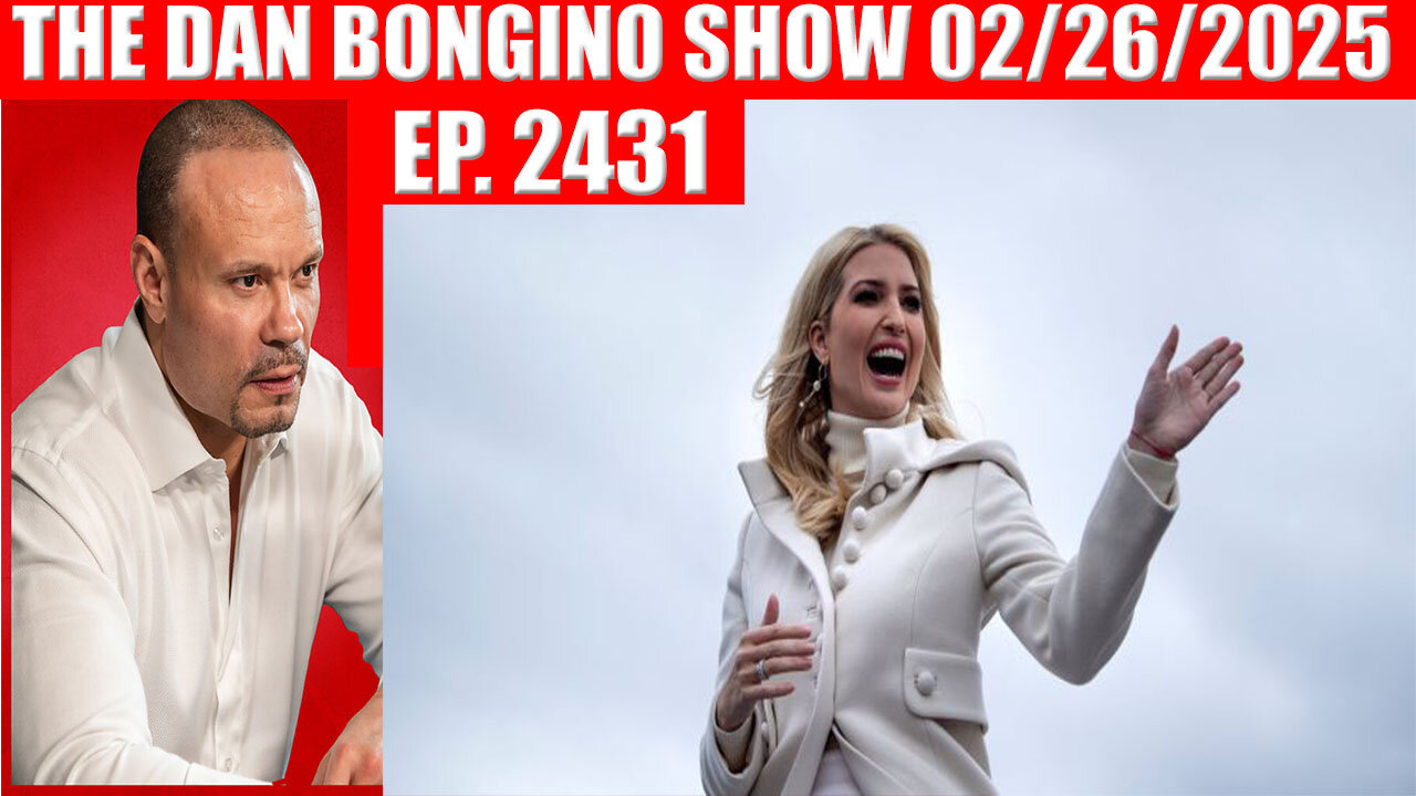 The Dan Bongino Show 02.26.2025 🔥 Shakeup In The White House Press Room 🔥 Derek Johnson, AND WE NOW, SG ANON