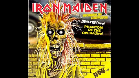 IRON MAIDEN - WOMEN IN UNIFORM SPECIAL LIVE 12" EP Record