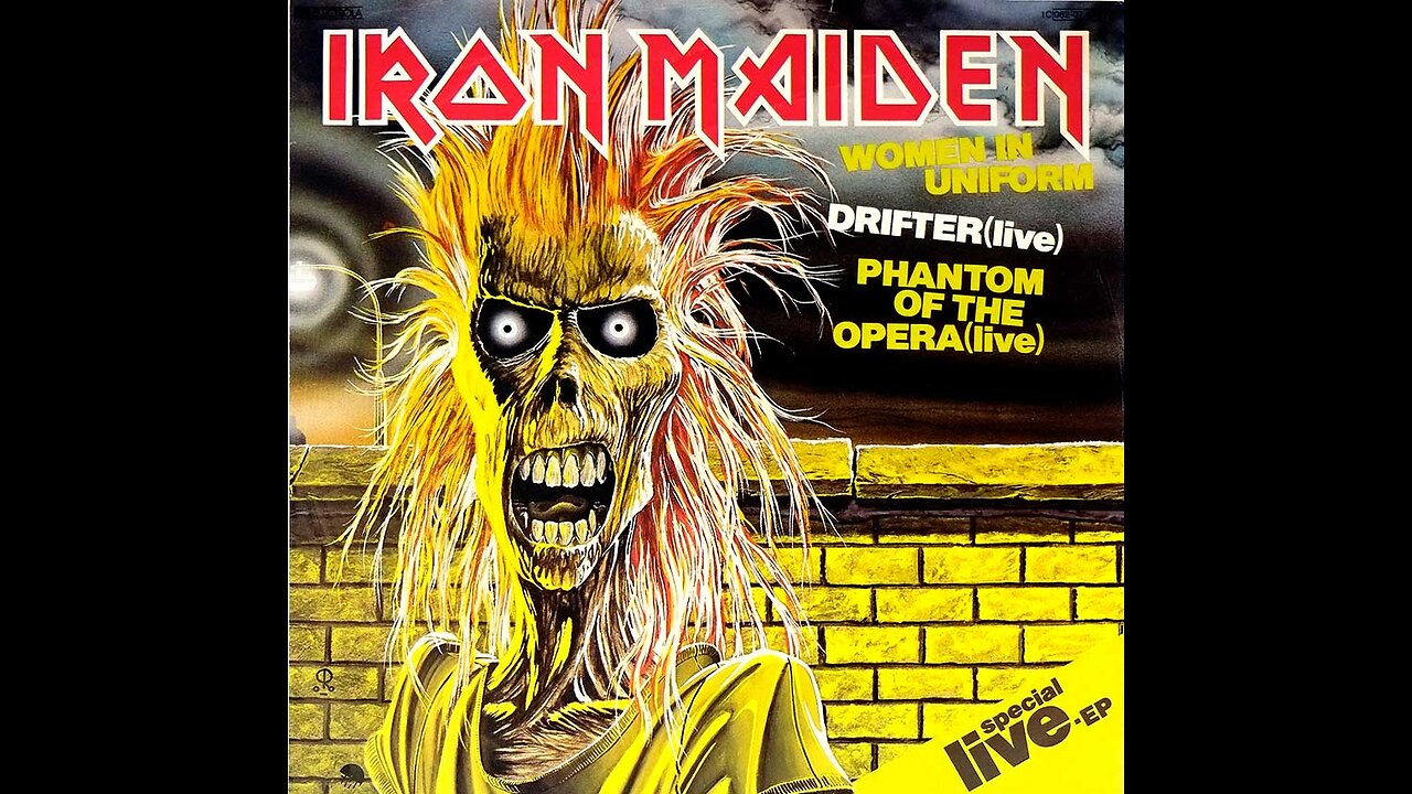 IRON MAIDEN - WOMEN IN UNIFORM SPECIAL LIVE 12" EP Record