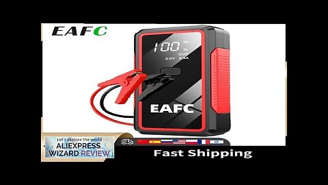 Car Jump Starter 1000A Battery Charger Emergency Power Bank Booster For 12V Review