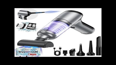 Mini Cordless Handheld Car Vacuum Cleaner/Air Duster/Blower/Hand Pump 18000 PA High Power Review