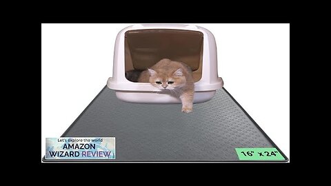 Silicone Cat Litter Mat Silicone Litter Box Mat Durable Litter Trapping Rug Review