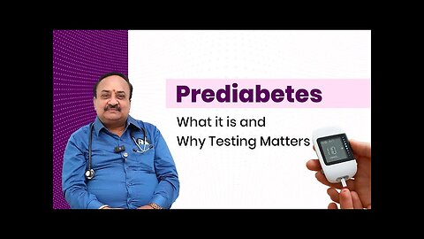 Prediabetes: What It Is and Why Testing Matters | Shenbagam Diabetes Clinic | Prediabetes