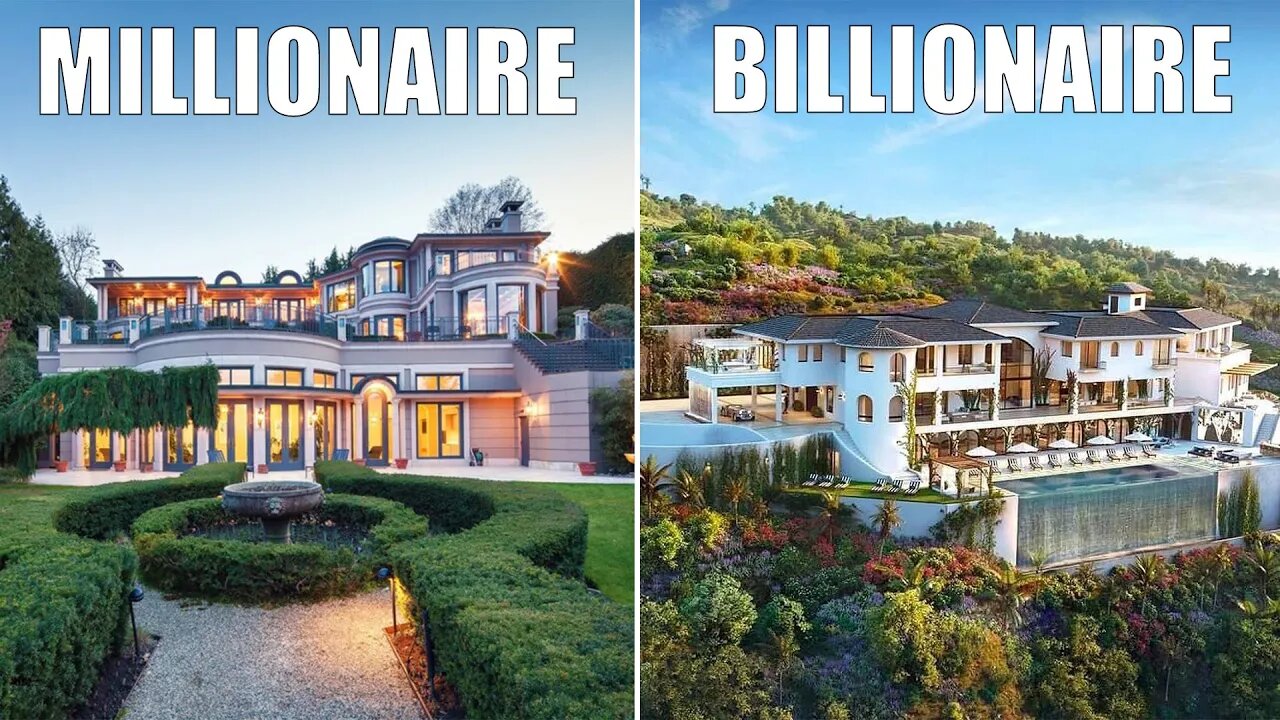 Millionaire Vs Billionaire Mansions