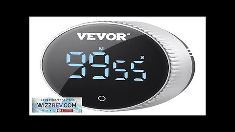 VEVOR Digital Kitchen Timer Magnetic Countdown Countup Timer & Large LED Display Review