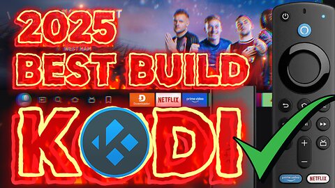 BEST Kodi Build (2025) on Firestick | Step-by-Step Guide Amazon Fire TV Stick KODI Install