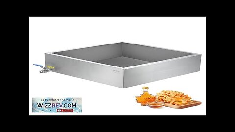 Maple Syrup Evaporator Pan 304 Stainless Steel with Valve for Home Outdoor Review