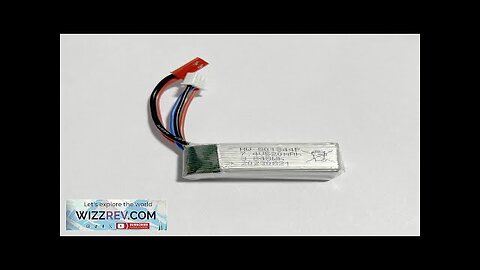 QIDI-550 SWIFT-ONE RC Airplane Spare Parts Accessories 2S 7.4V 520mAh LiPo Battery Review