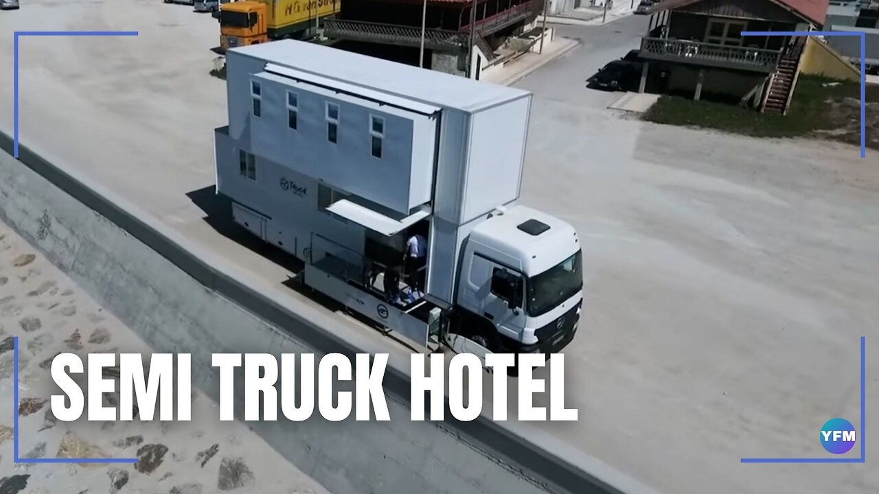 Semi truck hotel