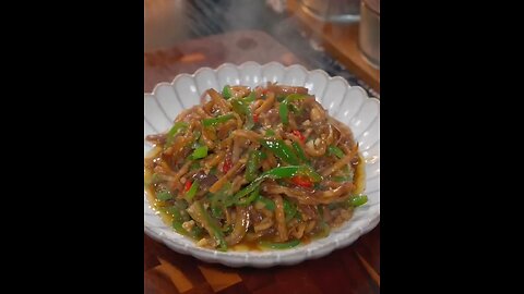 Let's make stir-fried eggplant 🍆