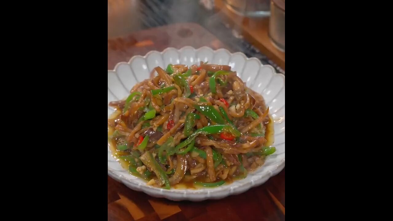 Let's make stir-fried eggplant 🍆