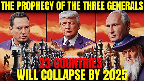 Nostradamus Warns of the Three Generals The 3 Countries That Could Fall in 2025! (Prophecy Revealed)