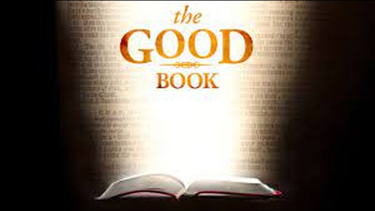 The Good Book: Exodus 23+ I Live at 8am EST