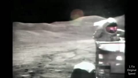 Apollo 15 Lunar EVA Films - Speed Adjusted