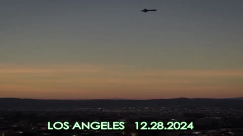 Battle of DRONES in L.A - UFO / UAP footage from SATURDAY [12.28.2024]