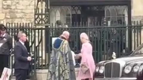 Great protest today at Westminster Abbey!