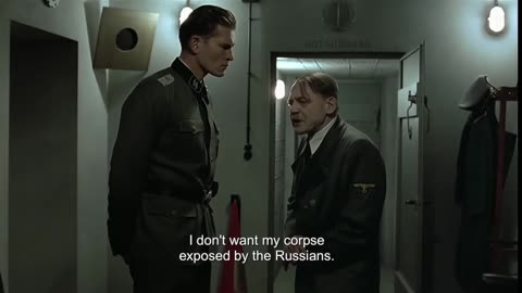 Hilter forbids his army to surrender Downfall (2004) Movie