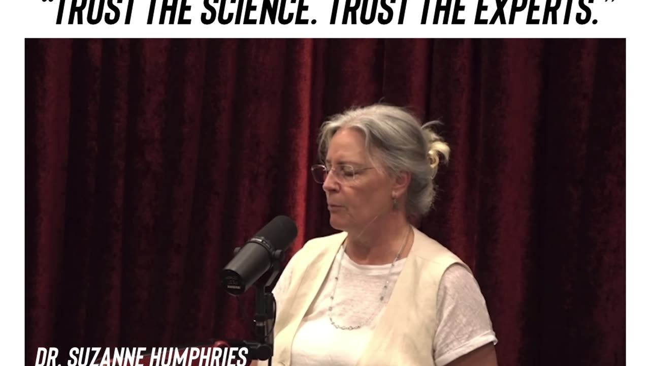 Trust the science. Trust the experts.