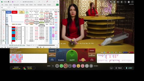 Live Baccarat - LCSD set to 7