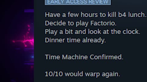 Factorio Steam Review