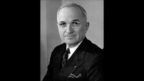 Harry S. Truman - Farewell Address