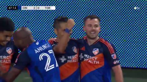 Major League Soccer - From front to back in a flash. ⚡ An incredible @fccincinnati team goal!