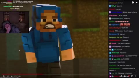 CaseOh Reacts to ( CaseOh plays Minecraft Animation)