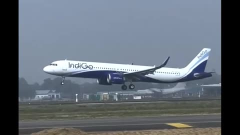 Watch Magical IndiGo #A320Neo Landing #Aviation #Fly #AeroArduino