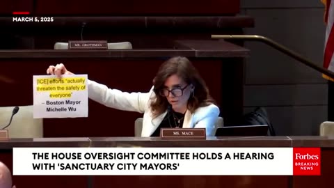 "This Is Why You Have a 6% Approval Rating!" - Nancy Mace RUTHLESSLY Questions Mayors