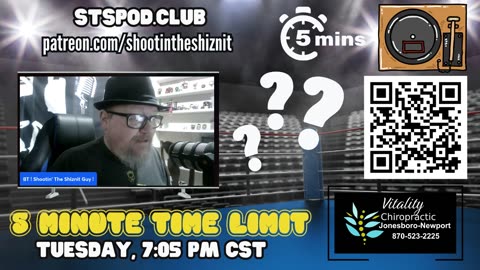 5 Minute Time Limit - TUESDAY AT 7:05 CST!!