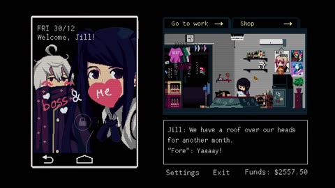 1 hour of Jill's apartment in VA-11 Hall-A - gaming zen [lovmskfGdT0]