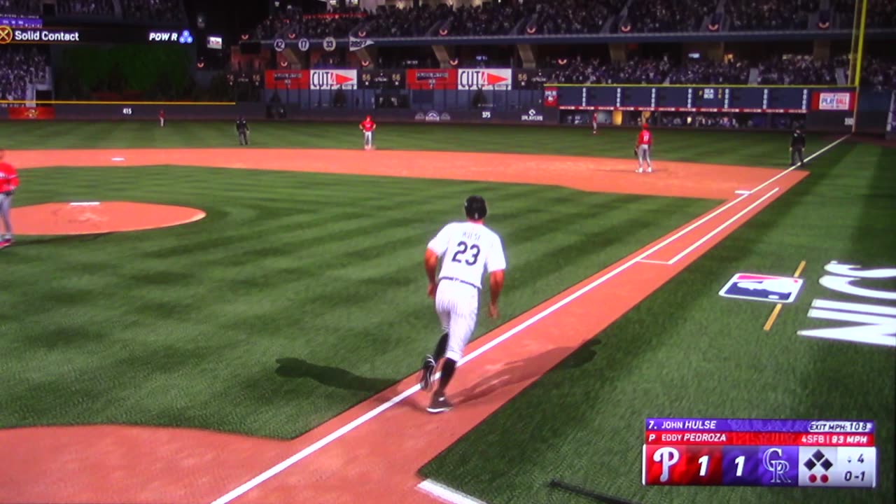 MLB The Show: Colorado Rockies vs Philadelphia Phillies (S10 NLCS G2)