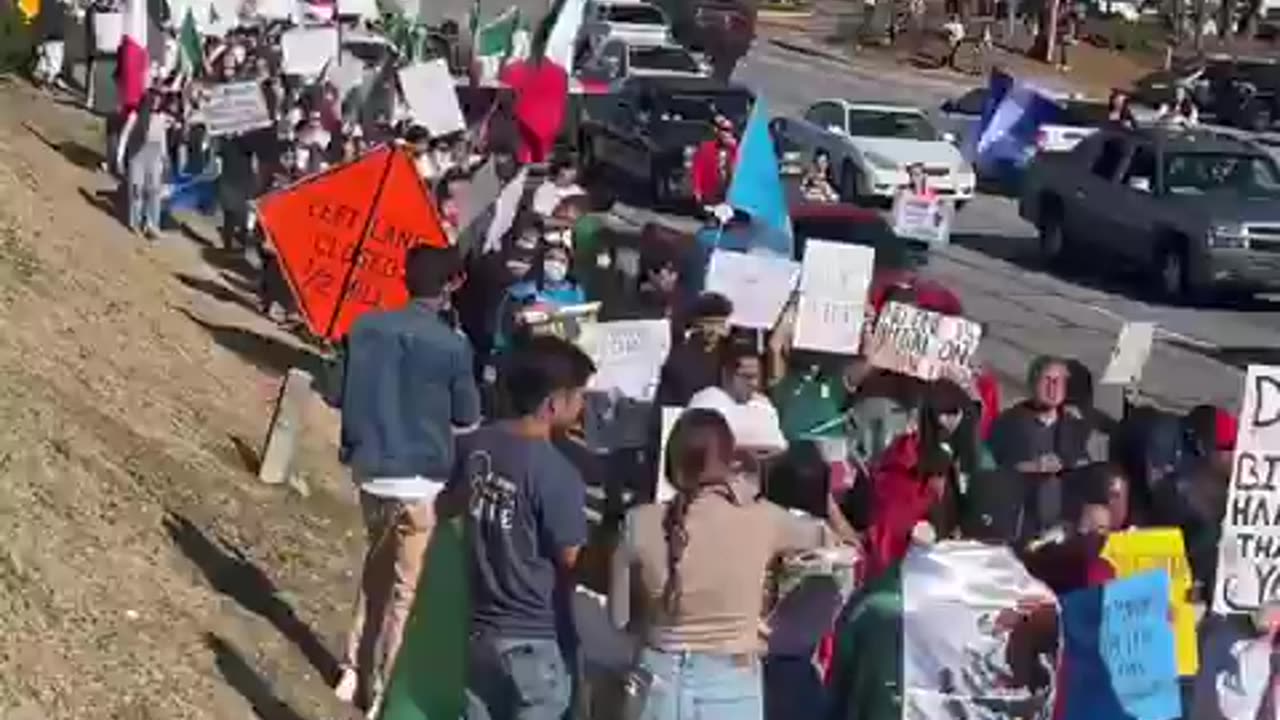 Atlanta, Georgia: Protest against ICE mass deportations