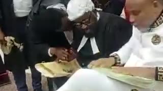 Mazi Nnamdi Kanu today arrives in the federal high court Abuja