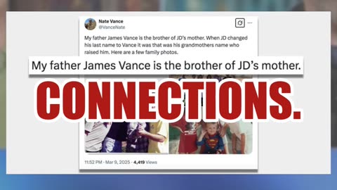 Fact Check: Nate Vance, Who Criticized Trump's Ukraine Policy, IS Vice President JD Vance's Cousin