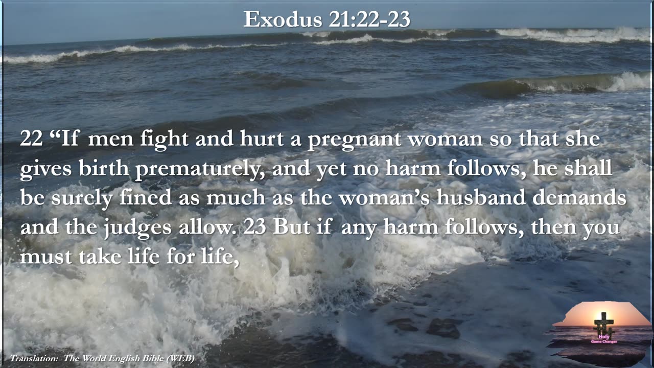 Exodus 21:22-23