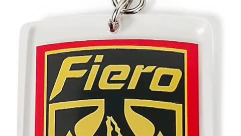 Very Cool Pontiac Fiero Key Chain