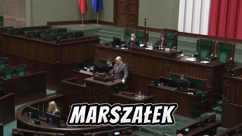 Marszałek Sejmu przyznający, że ma „pokusy” fizycznego ataku na posła