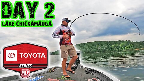 Chasing $65,000! Day 2 of MLF Pro Bass Tournament on Lake Chickamauga!