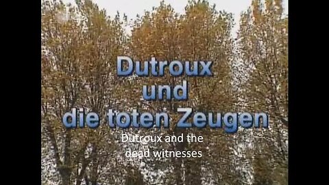 Dutroux and the dead witnesses (2001)