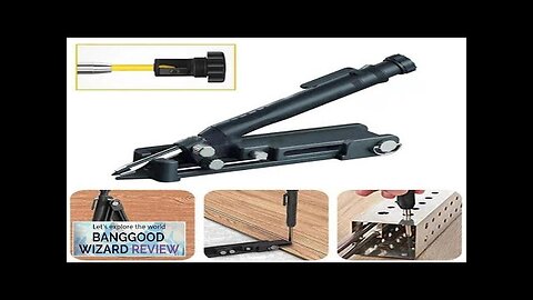 Multi-function Scribing Tool DIY Woodworking Adjustable Plastic/Metal Profile Scribing Ruler Review