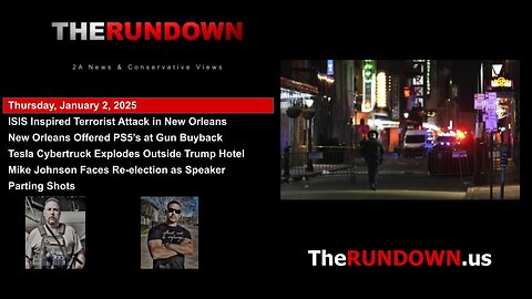 #837 - Terrorists Try to Set The Tone for 2025