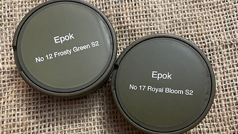 Epok No12 Frosty Green & No17 Royal Bloom Mini (Norway) Snus Review