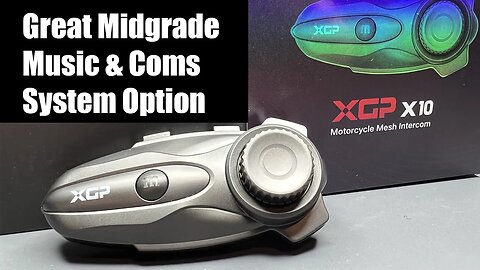 XGP X10 Motorcycle Music And Coms System Full Review