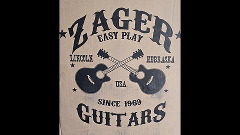 Zager acoustic guitar.