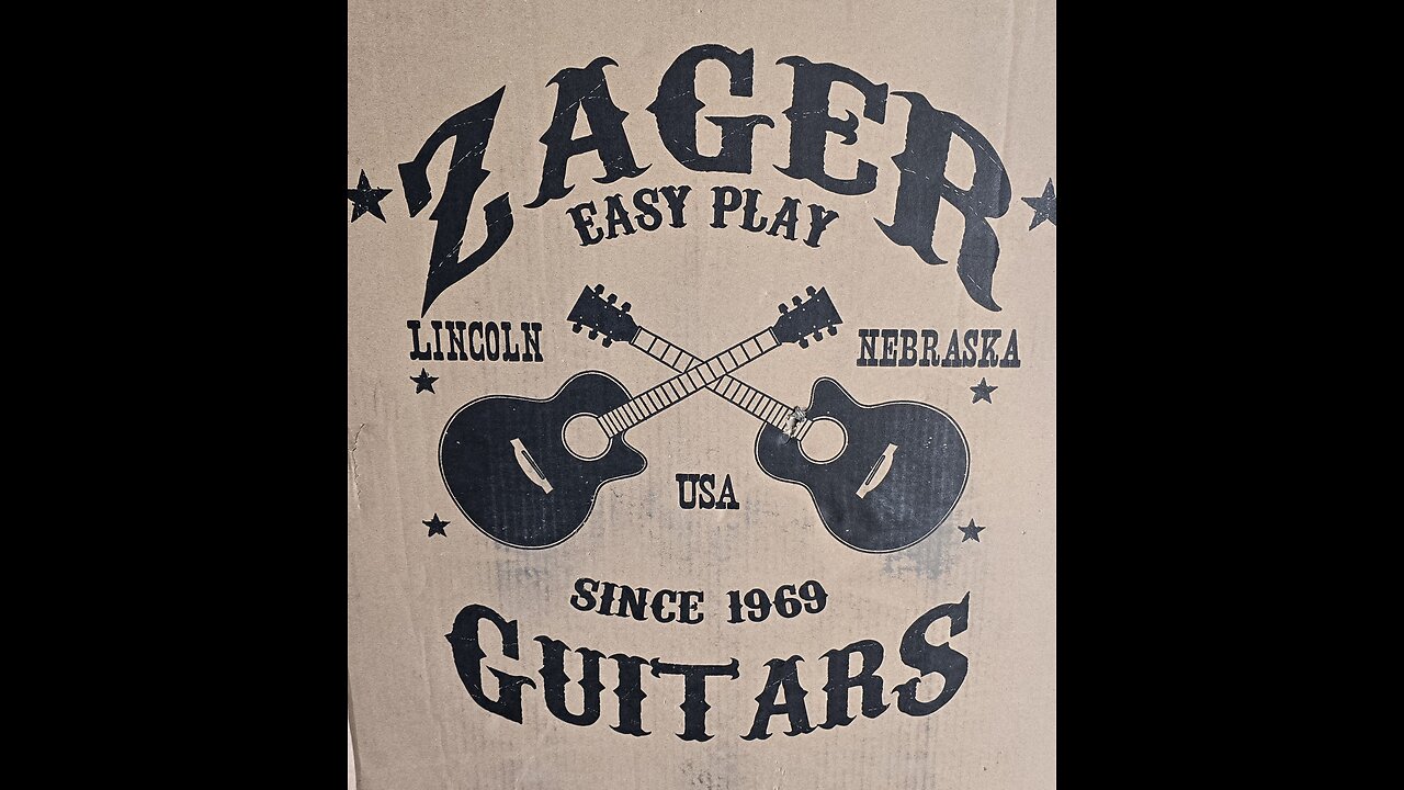 Zager acoustic guitar.
