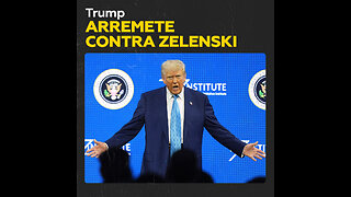 Trump: “Zelenski hizo un trabajo terrible, su país está destrozado”